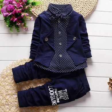 Navy Casual Suit See:Saw Kids