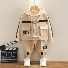 Load image into Gallery viewer, Oh Boy Combat Black 3 piece Outfit See:Saw Kids