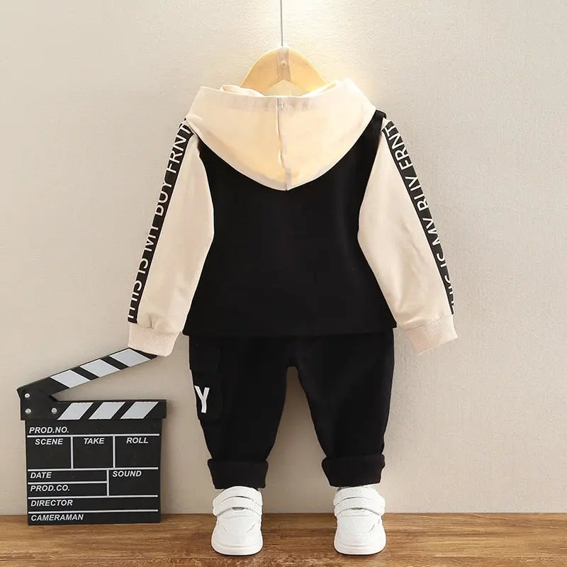Oh Boy Combat Black 3 piece Outfit See:Saw Kids
