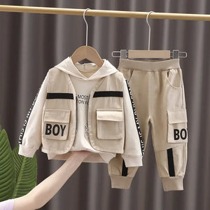 Oh Boy Combat Black 3 piece Outfit See:Saw Kids