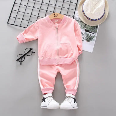 Pink Fashionable Toddler Tracksuit See:Saw Kids