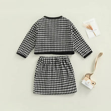 Load image into Gallery viewer, Plaid Jacket &amp; Skirt Outfit See:Saw Kids