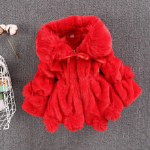 Load image into Gallery viewer, Plush girls coat See:Saw Kids