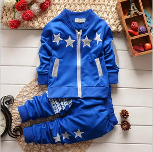 Royal Blue Star Tracksuit See:Saw Kids