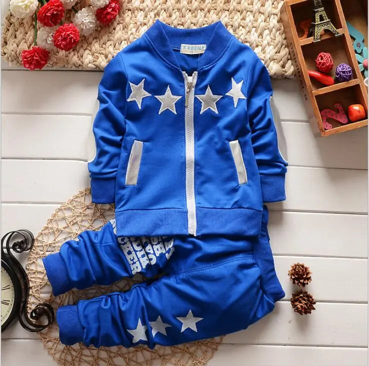 Royal Blue Star Tracksuit See:Saw Kids