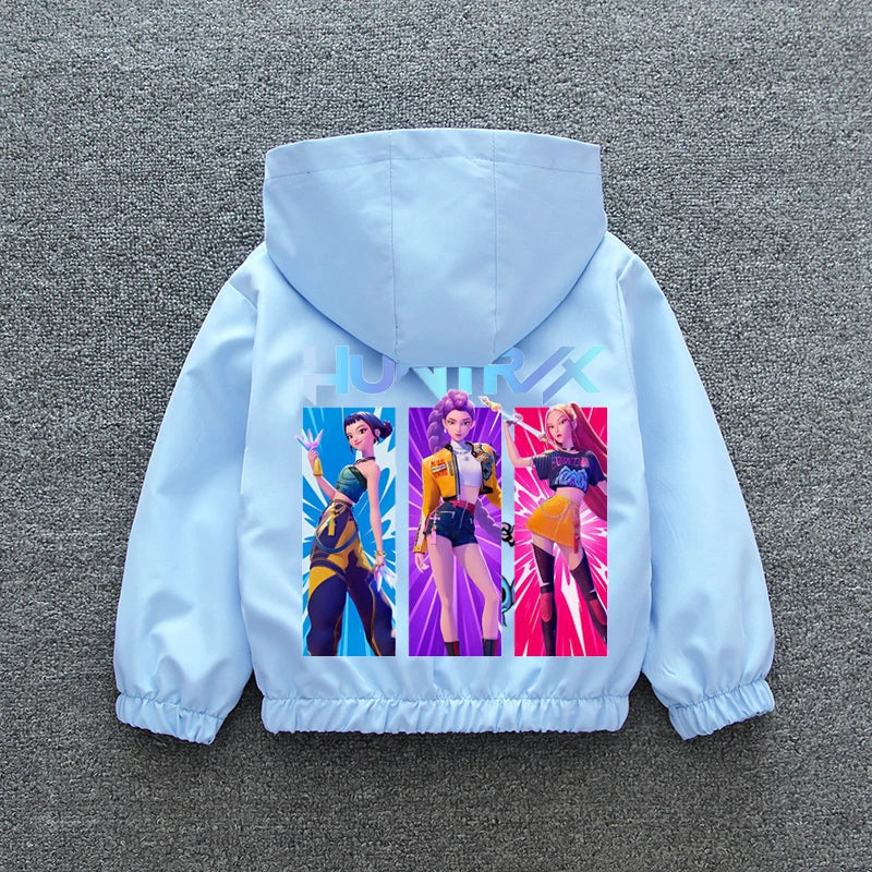 K-pop Demon Hunters Jacket Waterproof
