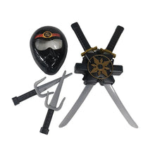 Load image into Gallery viewer, Black Ninja Costume Anime Ninja Set