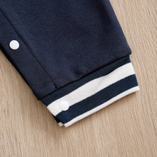 Load image into Gallery viewer, Newborn Baby Baseball Cotton Long Sleeve Onesie