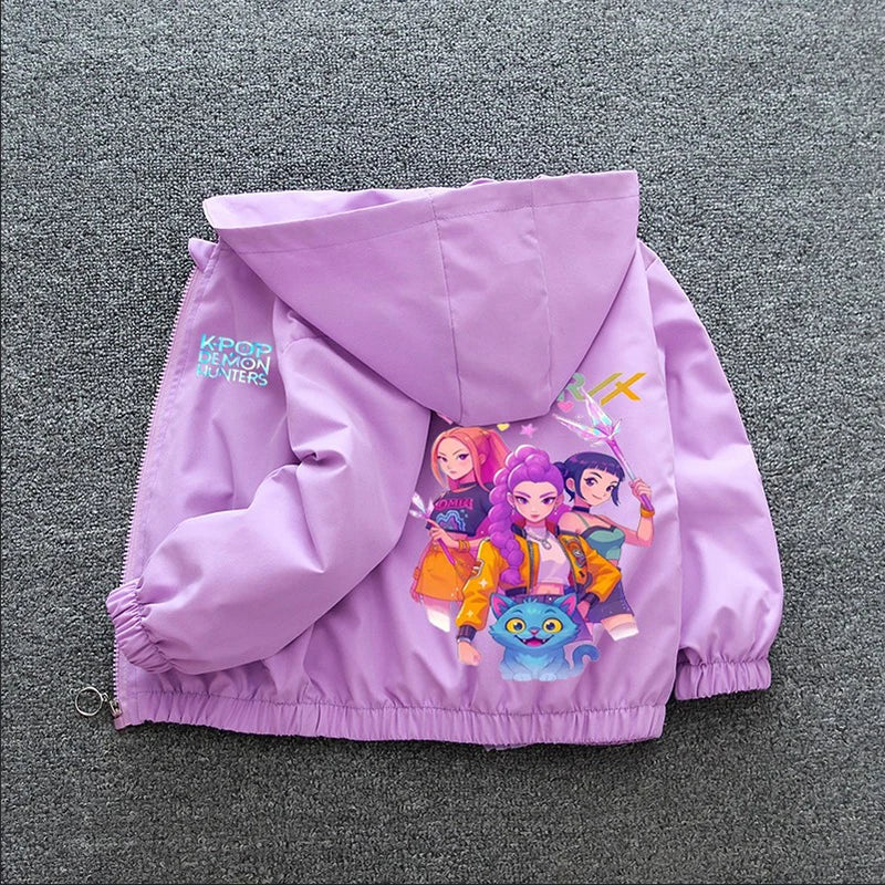 K-pop Demon Hunters Jacket Waterproof