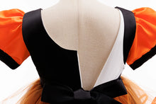 Load image into Gallery viewer, Orange Halloween Kids Dress