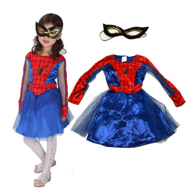 Spiderman Cosplay Dress Kids Clothes