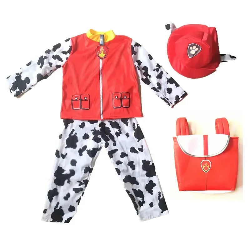 Anime Dog Patrol Kids Cosplay Costume