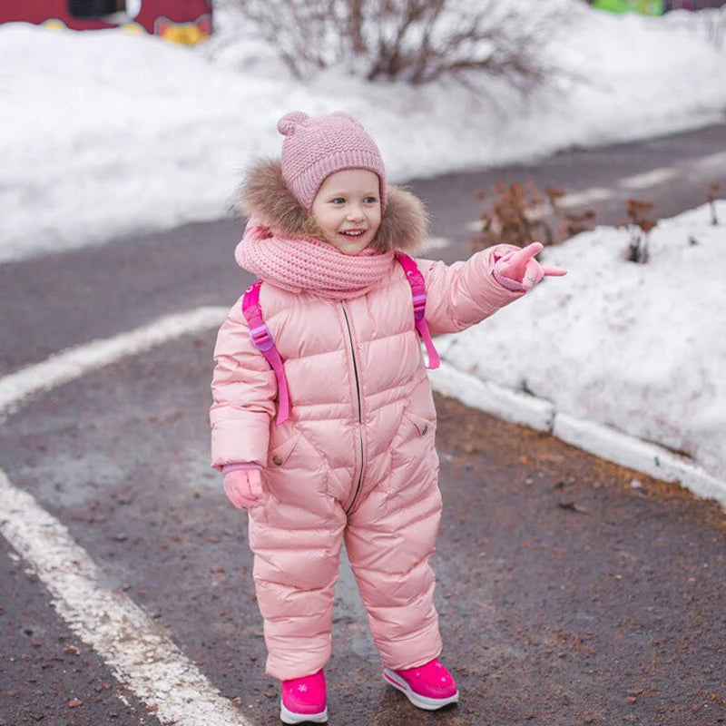 Toddler's Cozy Snow Adventure Suit