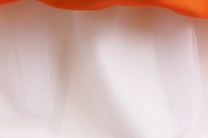 Orange Halloween Kids Dress