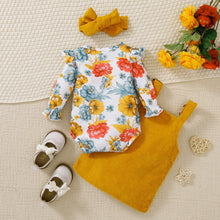Load image into Gallery viewer, Summer Casual Sling dress With Long Sleeved Floral Top
