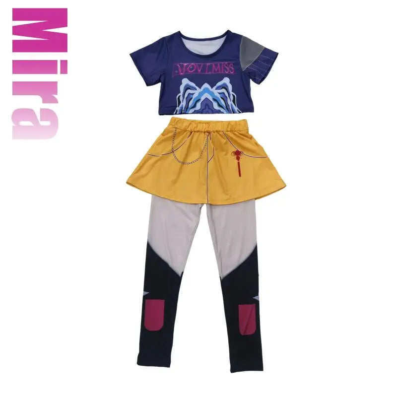 K-Pop Mira Rumi Zoey Demon Hunters Cosplay Costume for Girl
