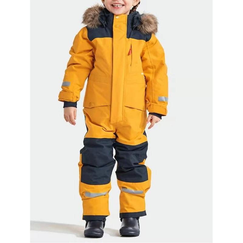 Toddler Block Colour Snowsuit