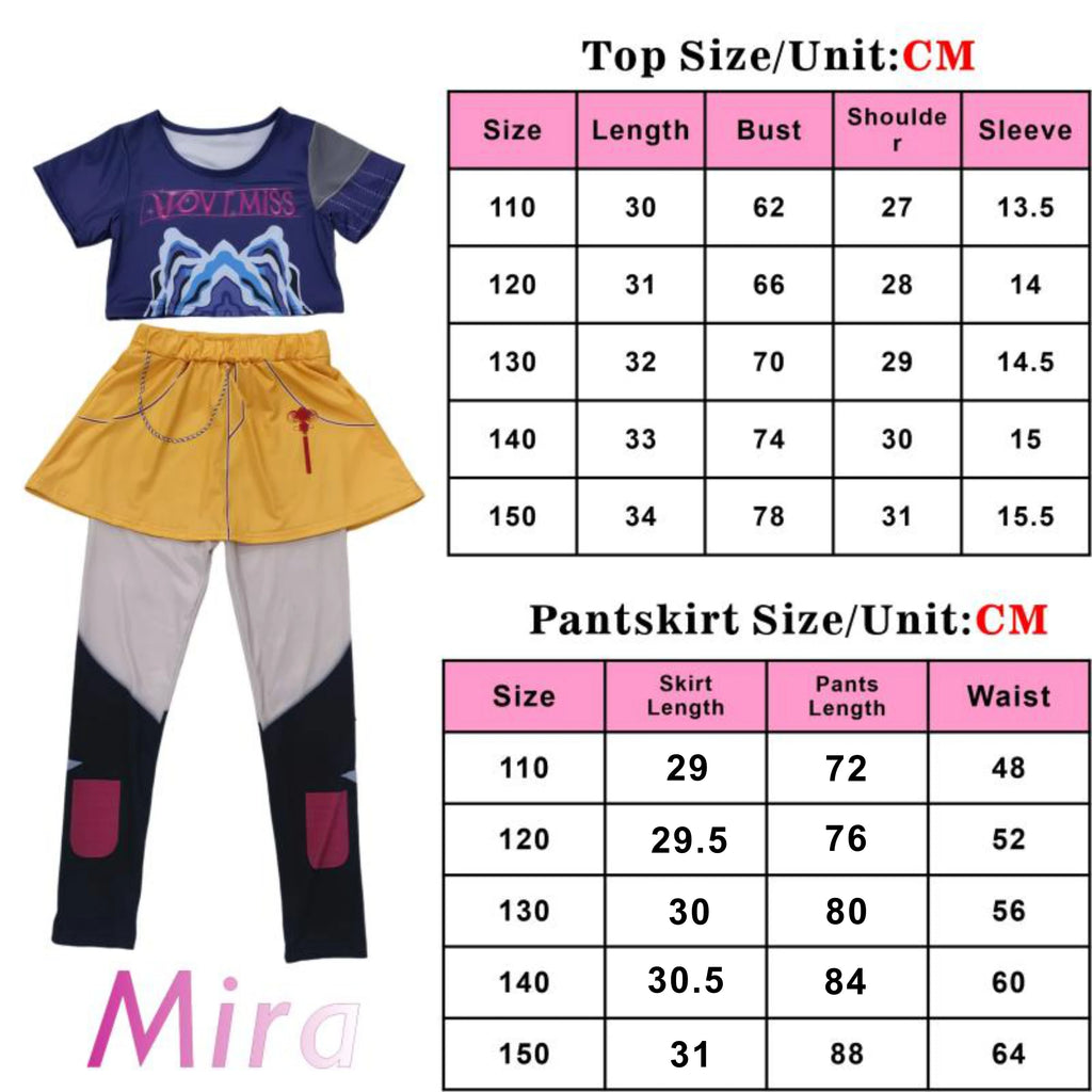 K-Pop Mira Rumi Zoey Demon Hunters Cosplay Costume for Girl