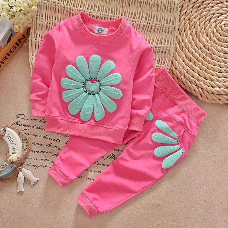 Flower Casual Breathable Tracksuit