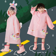 Load image into Gallery viewer, Children&#39;s Cartoon Raincoat