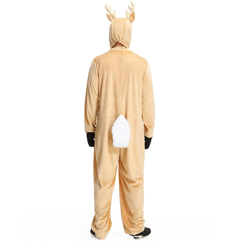 Parent-Child Christmas Reindeer Performance Costume