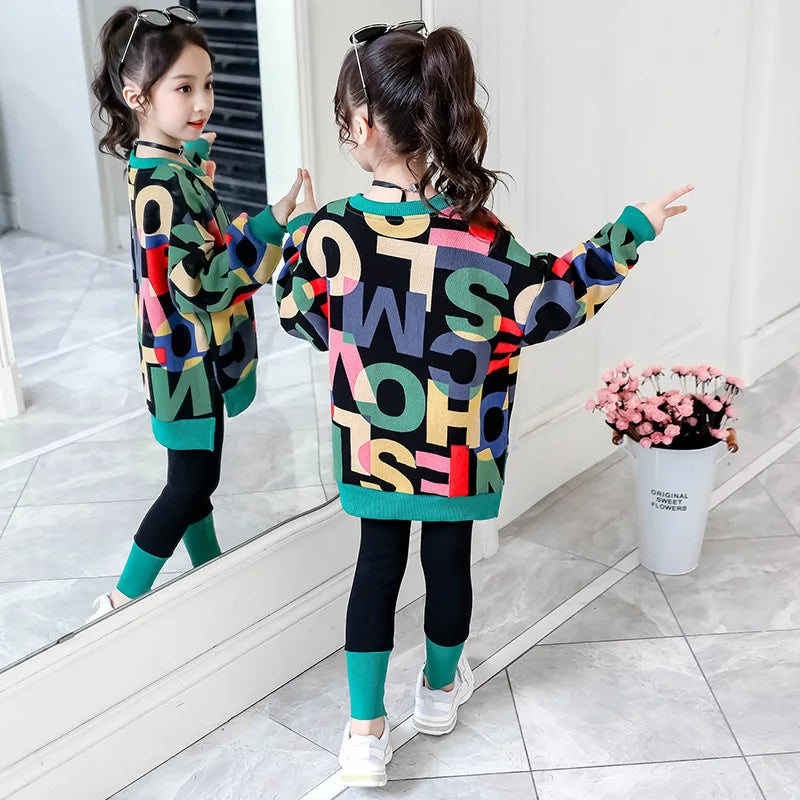 Girls Little Lux Tracksuit