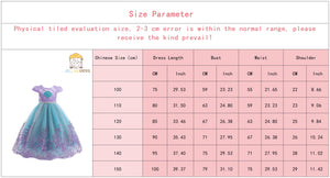 Mermaid Princess Ball Gown Costume