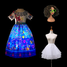 Load image into Gallery viewer, Encanto Mirabel Princess LED Light Up Dress for Girls