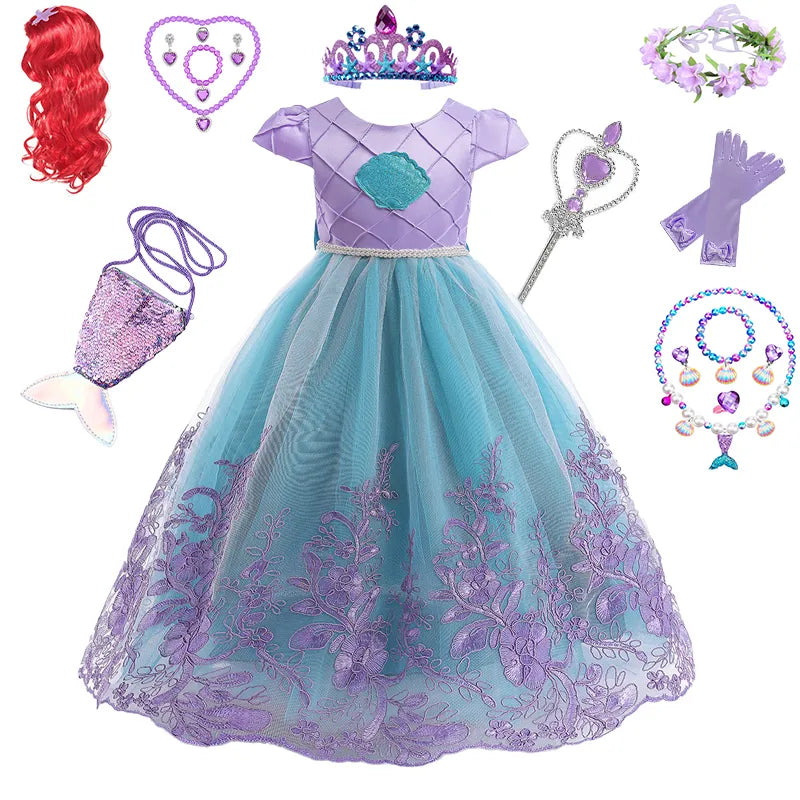 Mermaid princess ball gown costume for girls | See:Saw Kids
