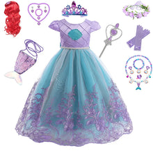 Load image into Gallery viewer, Mermaid Princess Ball Gown Costume