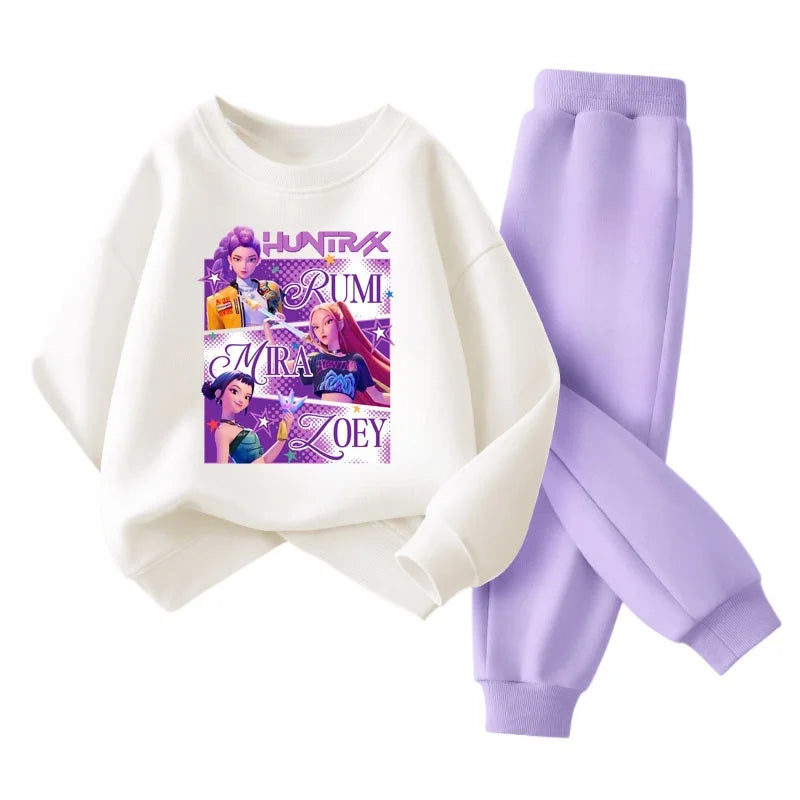 KPop Demon Hunters Girls Print Tracksuit