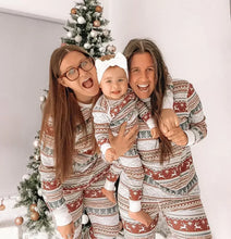 Load image into Gallery viewer, Matching Family Christmas Pajamas Set - Soft 2-Piece All Over Print Sleepwear for Mom, Dad &amp; Kids - Limited Stock!