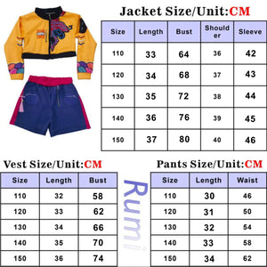 K-Pop Mira Rumi Zoey Demon Hunters Cosplay Costume for Girl