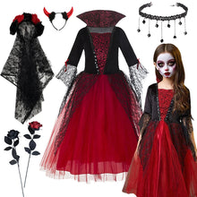 Load image into Gallery viewer, Vampire Halloween Dress
