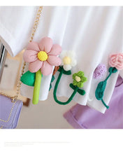 Load image into Gallery viewer, Girls 3D Flower T-Shirt worn