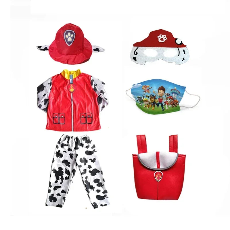 Anime Dog Patrol Kids Cosplay Costume