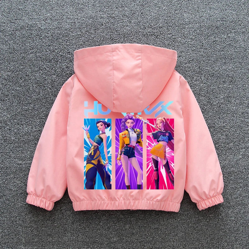 K-pop Demon Hunters Jacket Waterproof