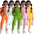 Girls block colour tracksuit set | See:Saw Kids