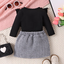 Load image into Gallery viewer, Toddler Formal Plaid &amp; Frills