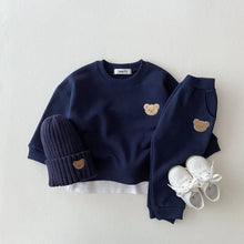 Load image into Gallery viewer, Fashion Toddler Teddy Bear Tracksuit