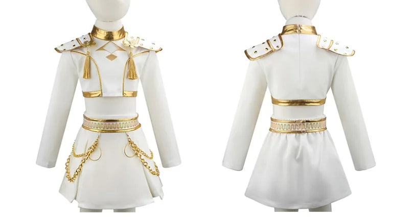 Girl Set Demon Hunters Zoey Cosplay Costume