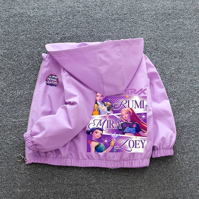 K-pop Demon Hunters Jacket Waterproof