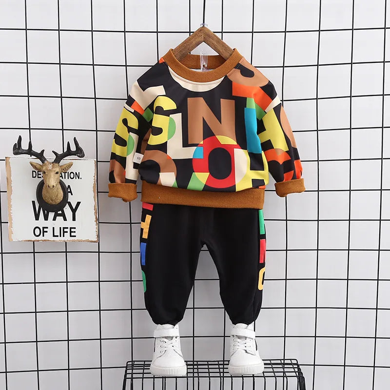 Little Luxe tracksuit set for kids | See:Saw Kids