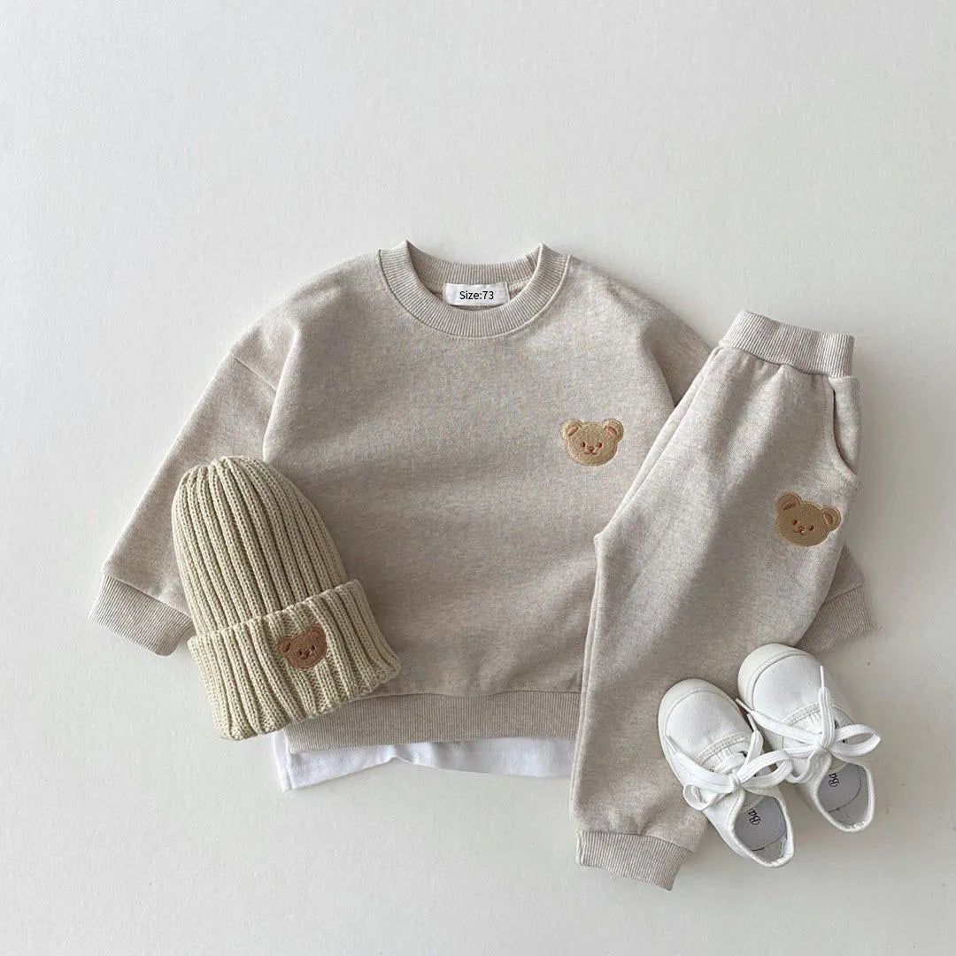 Fashion toddler teddy bear tracksuit set | See:Saw Kids