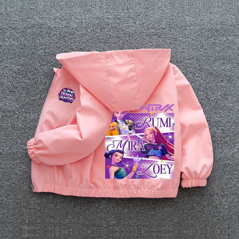 K-pop Demon Hunters Jacket Waterproof