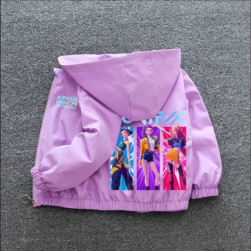 K-pop Demon Hunters Jacket Waterproof