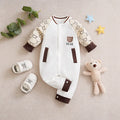 Newborn teddy bear jumpsuit baby outfit | See:Saw Kids