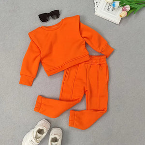 Girls Block Colour Tracksuit
