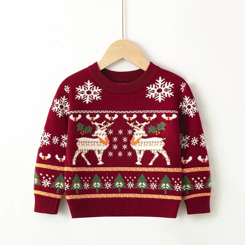 Christmas knitwear jumper for cosy holiday gatherings | See:Saw Kids
