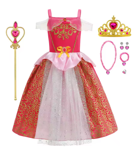 Disney Princess Snow White Belle Girls Fancy Dress Costume Age 2-10